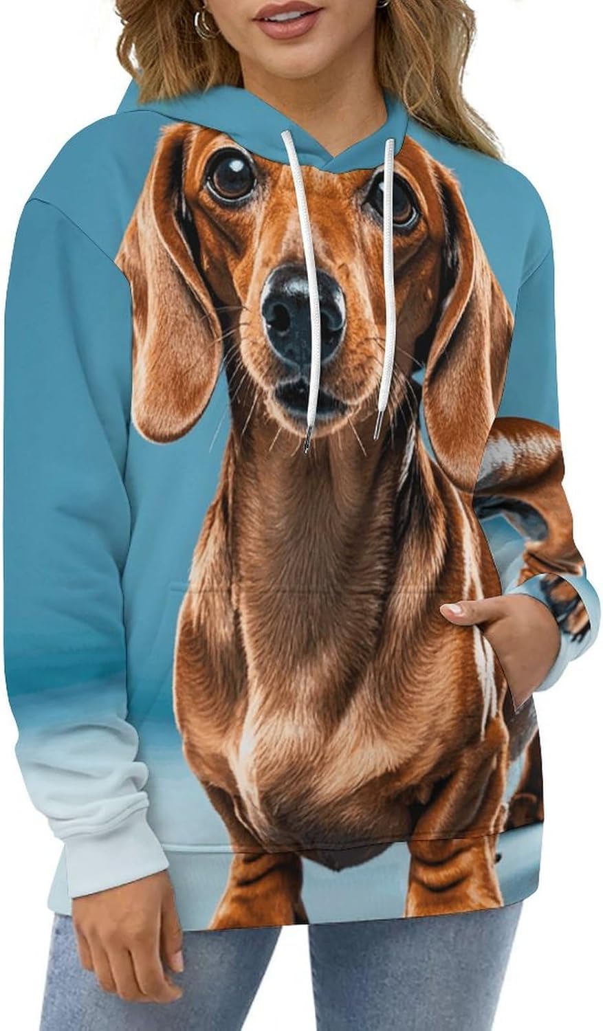 Oversize Hoodies For Men Dachshund Weiner Pet Dog Women Sweatshirts Fashion Pullover Hoodies