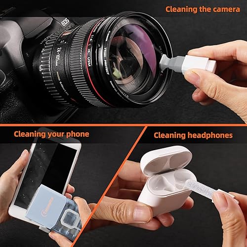 Miniatura 4 de Limpiador de Teclado Kit de Limpieza para Laptop, Kit de Limpieza de Teclado Compacto para Computadora MacBook iPhone AirPods Pro, Kit de Limpieza