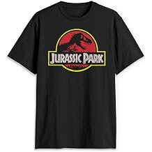 Jurassic Park Mens Jurassic Park Logo Mens Tee