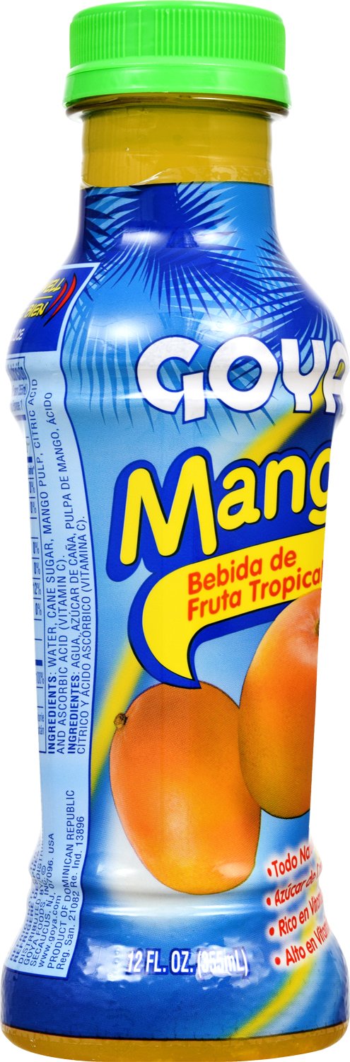 Goya Foods Mango Tropical Fruit Juice Drink, 12 Fl Oz (Pack of 24) : Grocery & Gourmet Food