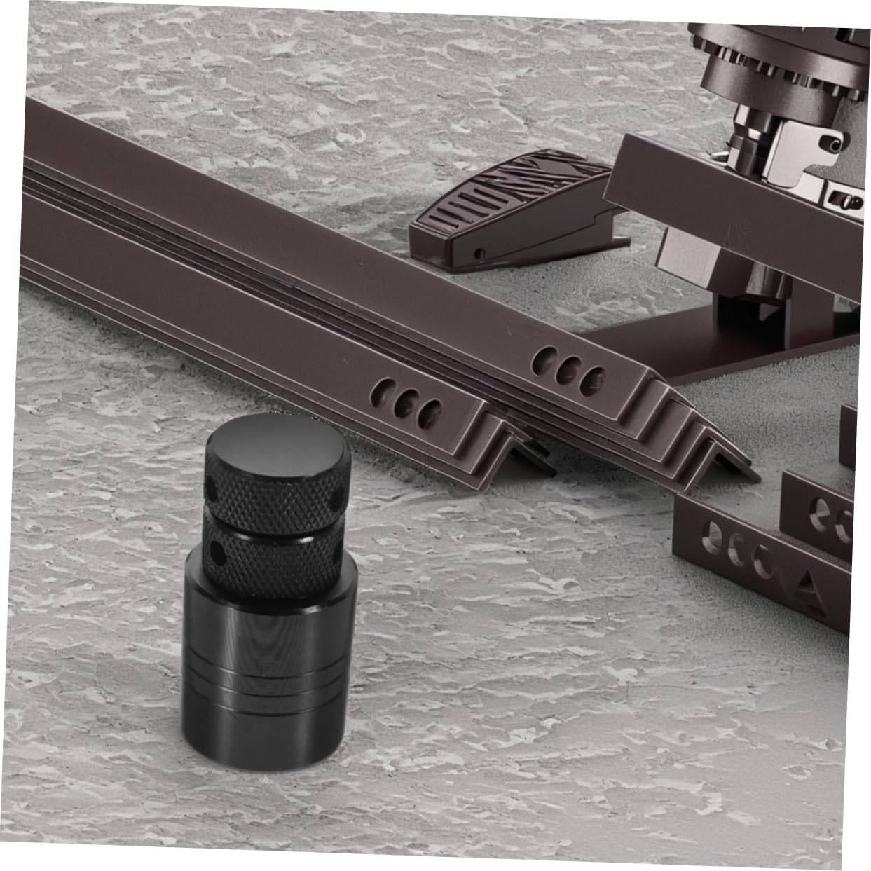 Cabilock Heavy Duty Adjustable Screw Jack Stand Industrial Jack for Milling Drilling and Leveling Work Construction for Reliable Stability and Portability Machine Tool Accessory