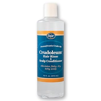 Baar Crudoleum Scalp Conditioner & Rinse, 16 oz | Pine oil formula, conditioning rinse, scalp care, everyday use