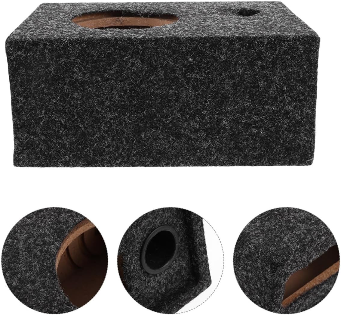 6.5 Inch Single Car Subwoofer Box Sealed Speaker Cabinet