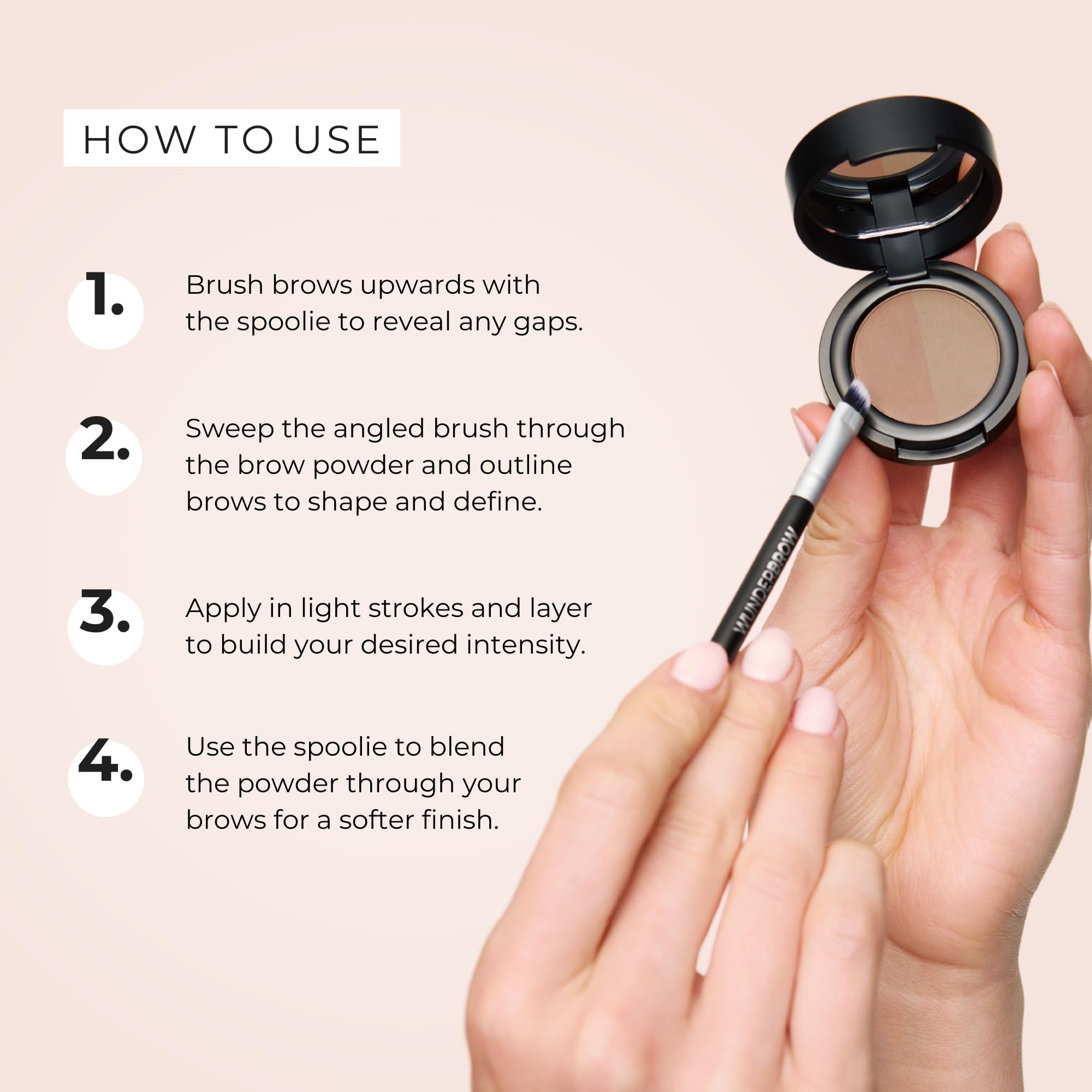 Soft Brow Define & Fill Powder Duo with Dual-Ended Brush