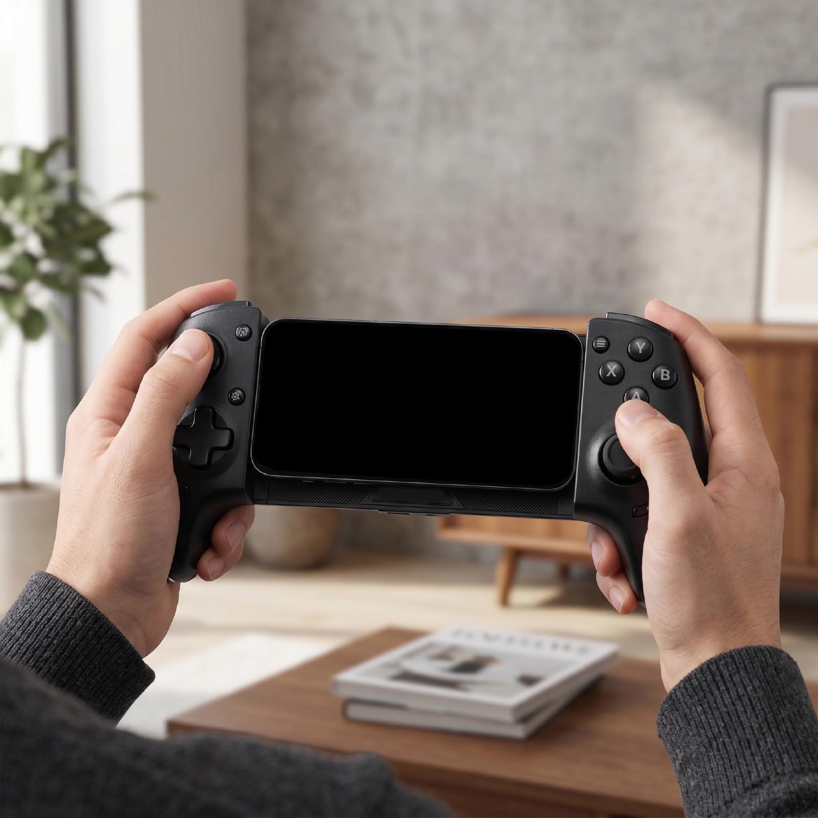 Bewinner Controller di Gioco Mobile di Tipo C con Controlli Avanzati e Ricarica Pass-through per Smartphone IOS e - Ideale per gli Appassionati di Giochi Mobili
