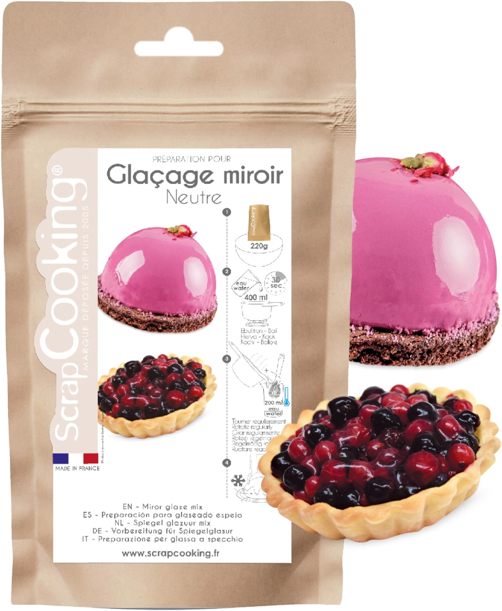 Mirror Glaze mix 220 g