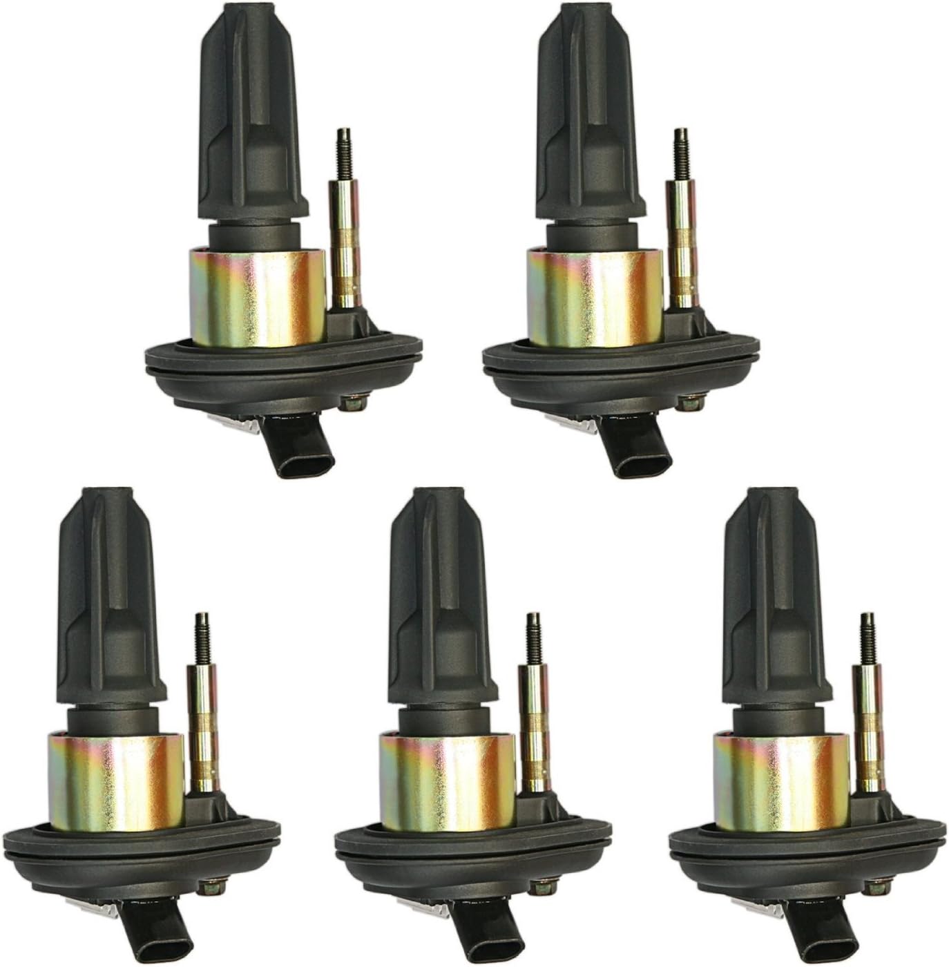 Set of 3 7805-1214 Ignition Coils For Buick Chevrolet GMC Hummer Isuzu Oldsmobile Saab Compare to UF-303 12568062 19300921 028310 8-12568-062-0 028315
