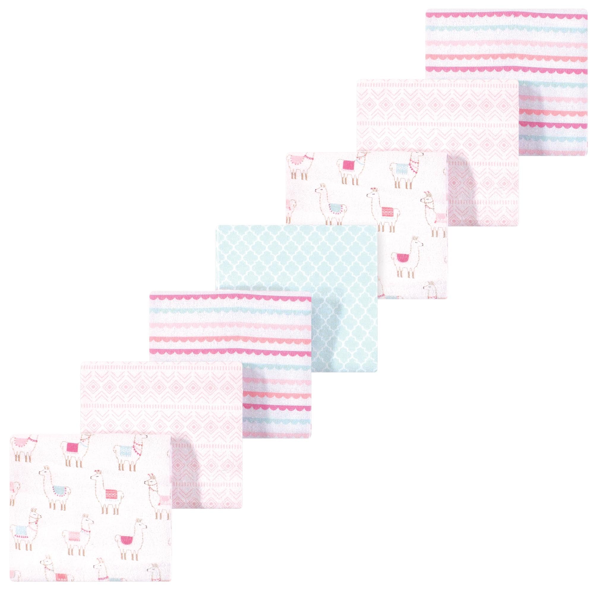 Luvable Friends Little Treasure Flannel Receiving Blankets 7pk