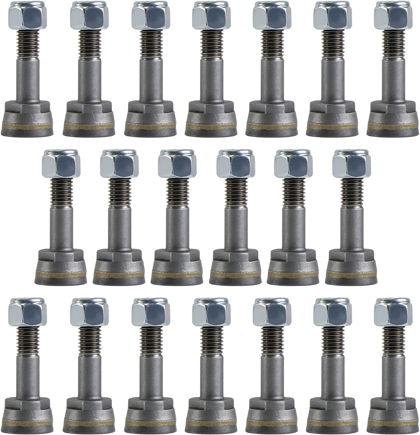 20 Pack 1100 Alloy Stump Grinder Teeth aftermarket Compatible with Stump Grinder Teeth for Stump Removal
