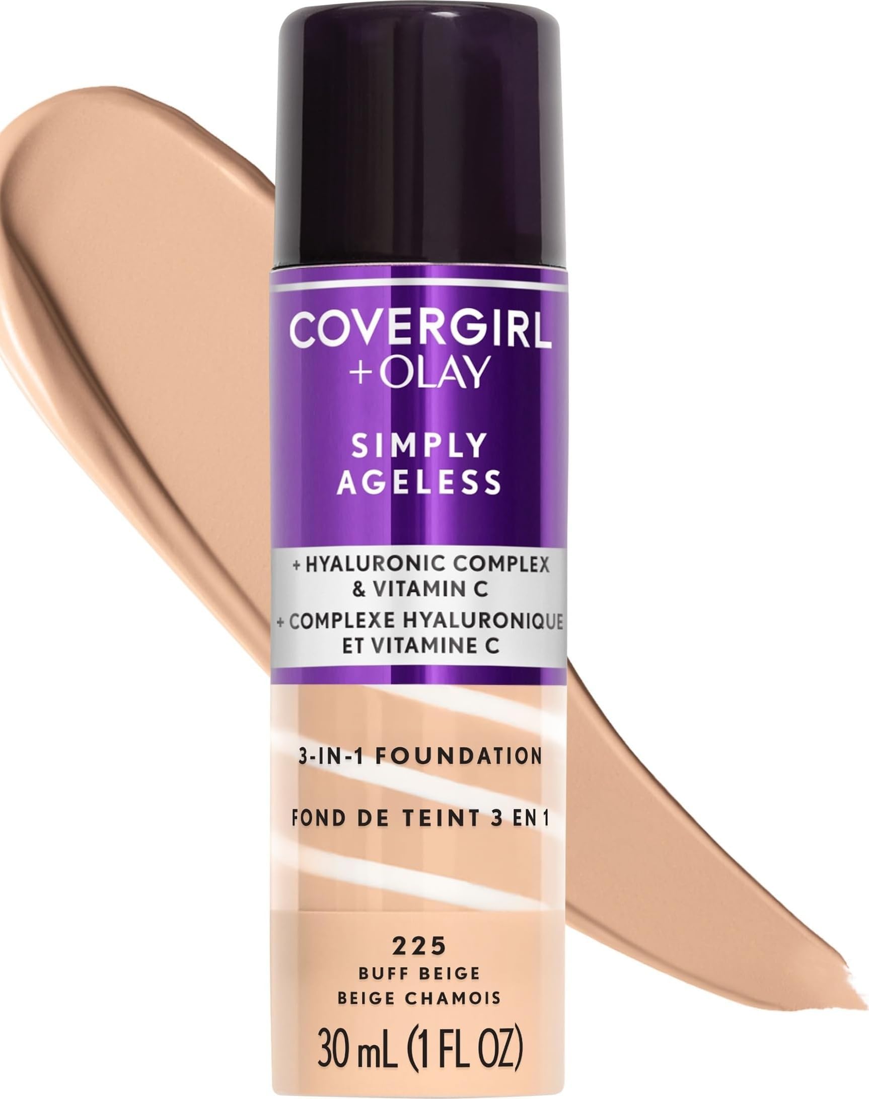 COVERGIRL Simply Ageless 3-in-1 Foundation - 225 Buff Beige