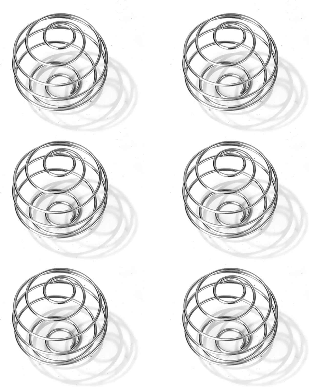 6 Pcs 2.1Inch Large Size Shaker Balls for Protein Shakes