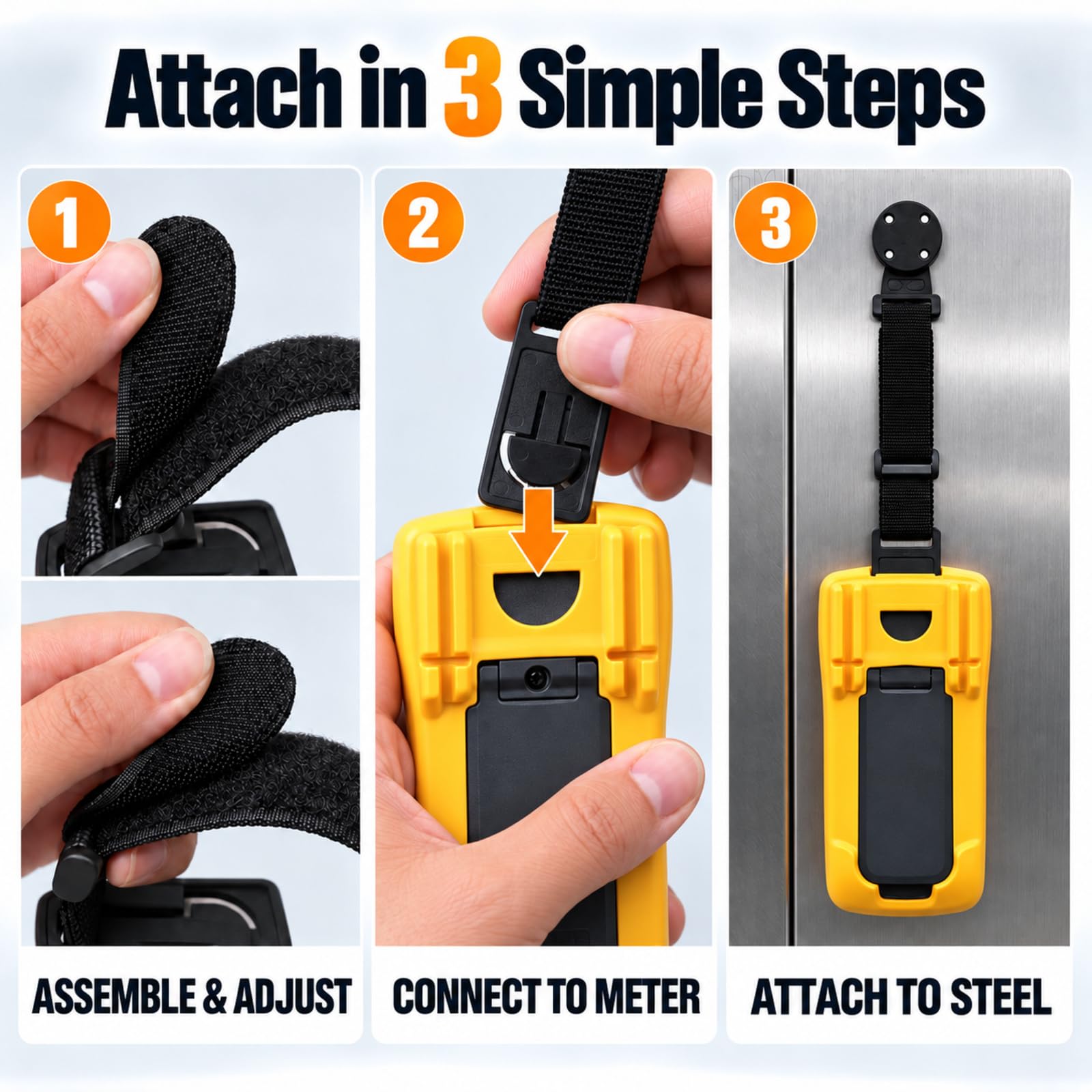 Magnetic Multimeter Hanger - Keep Your Meter Secure -3