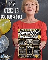 Vista 351 de Lone Star Art 66ª Reunión de Graduados (Sesenta y seis) Decoración en Oro - Recordando El Año - Clase de 1959 - Póster Sin Marco de 11x14 - Globos