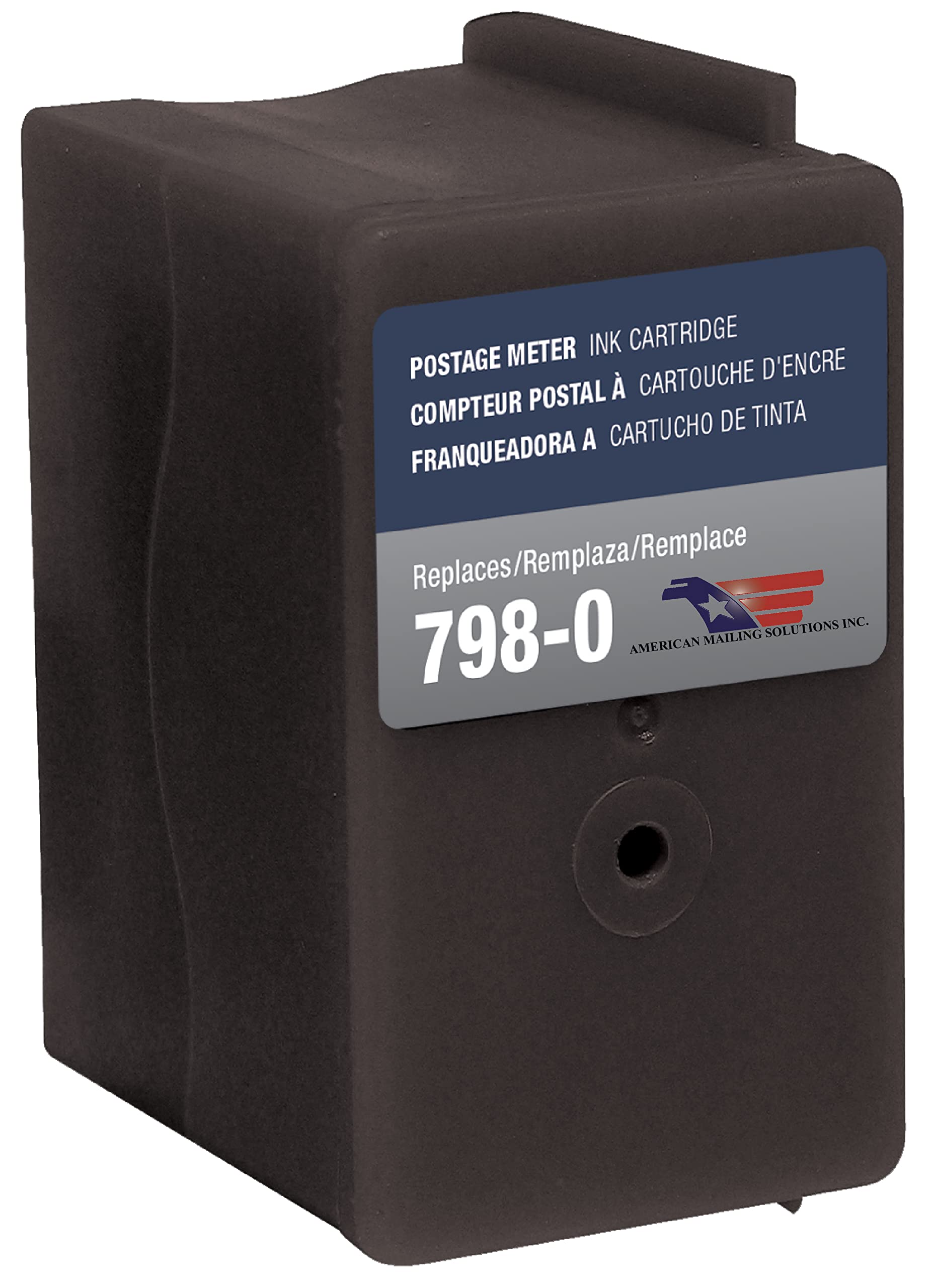 AMERICAN MAILING SOLUTIONS INC. PB SL-798-0 Red Fluorescent Ink Cartridge for The SendPro Postage Machines