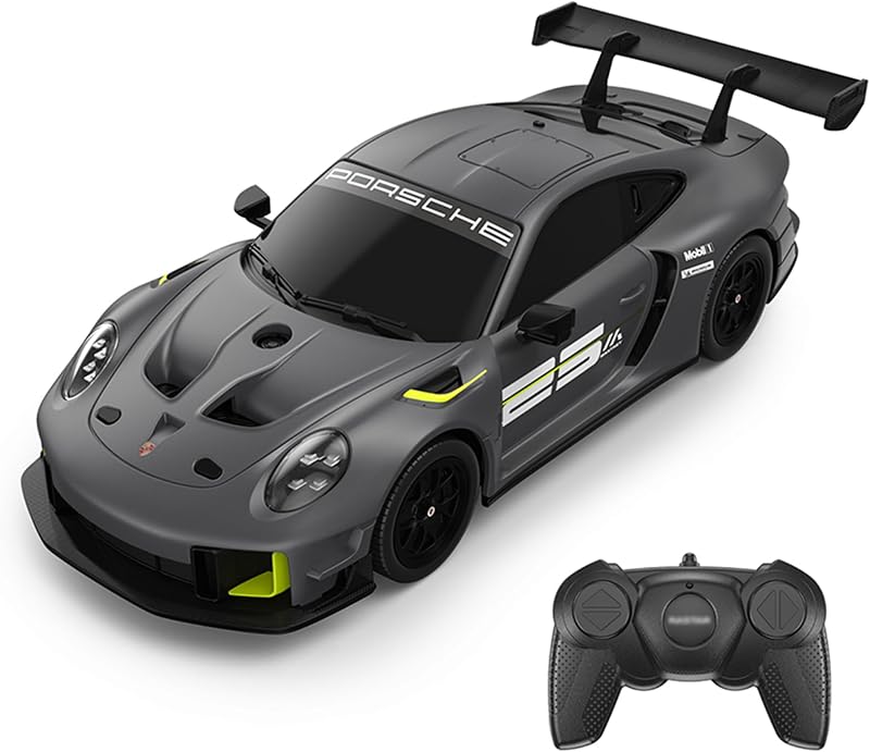BEZGAR 1:24 Porsche Remote Control Car Licensed 911 GT2 RS Clubsport 25 | Official Porsche Replica, 2.4G Stable Signal, Ideal Toy for Boys 6-8, 8-12 & Adults, Electric Racing, Hobby Collectible Model