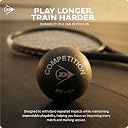 Dunlop Single Dot Squash Ball (3, Single-DOT) gallery image