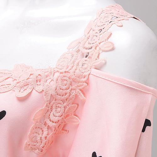 Miniatura 5 de Blusa de manga corta con cuello en V y hombros descubiertos para mujer, estilo casual, holgada, con hombros descubiertos, Negro -