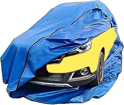 Sealed Waterproof Car Cover for All Weather, Reusable Car Full Exterior Cover Protective Bag for Sedan SUV MPV, Outdoor Hail Proof Bubble Cover4.2x1.6x1.5m