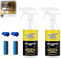LXIJESR 2-Pack Multi-Purpose Foam Stain Remover - Fast-Acting Cleaner for Kitchen Countertops, Floors, Toilets, Cars (120ml Each)