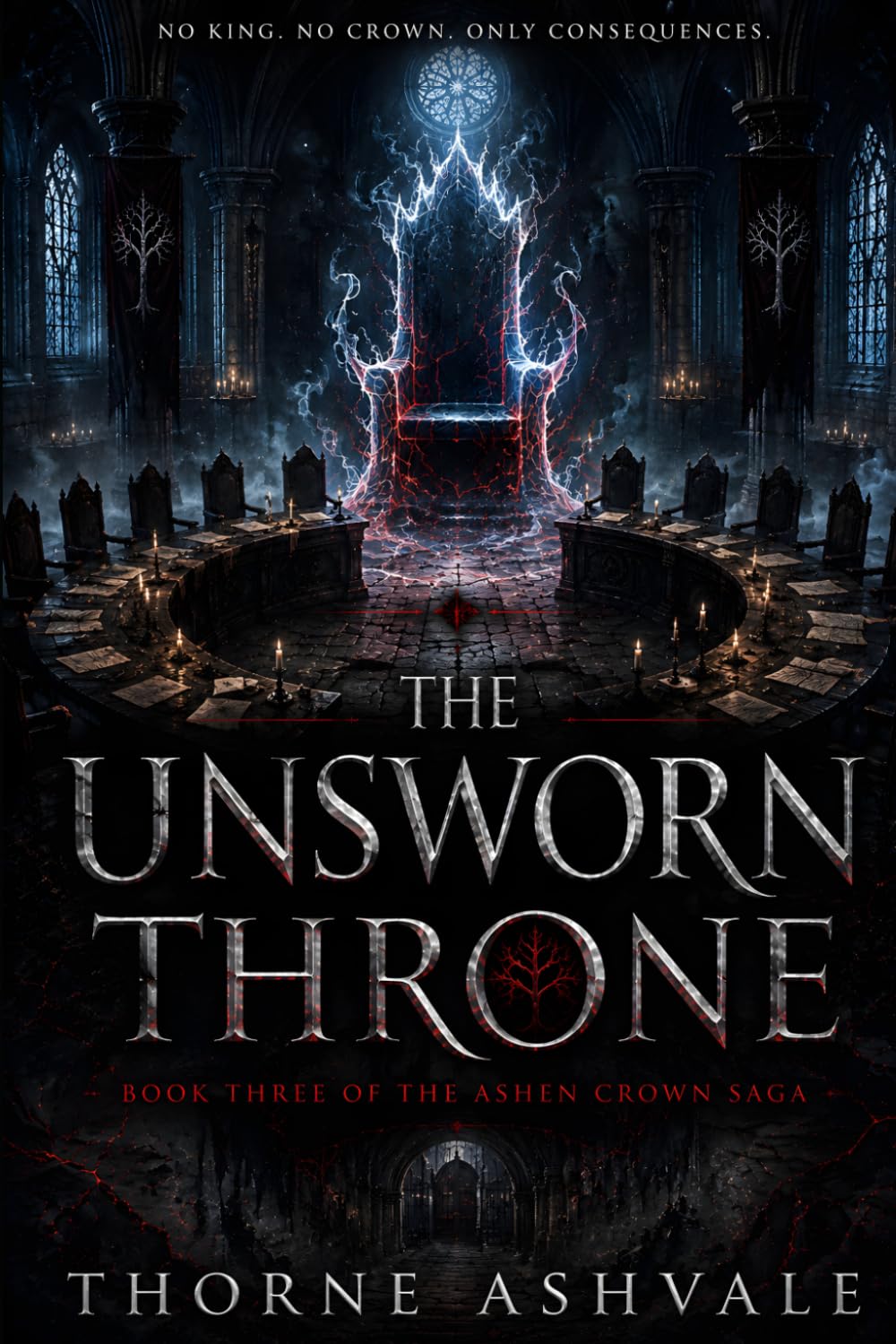 The Unsworn Throne: A Dark Epic Fantasy of Intrigue and Corrupted Power: 3 (The Ashen Crown Saga)