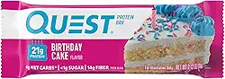QUEST PROTEIN BAR BIRTHDAY CAKE 12 BARRAS/60G