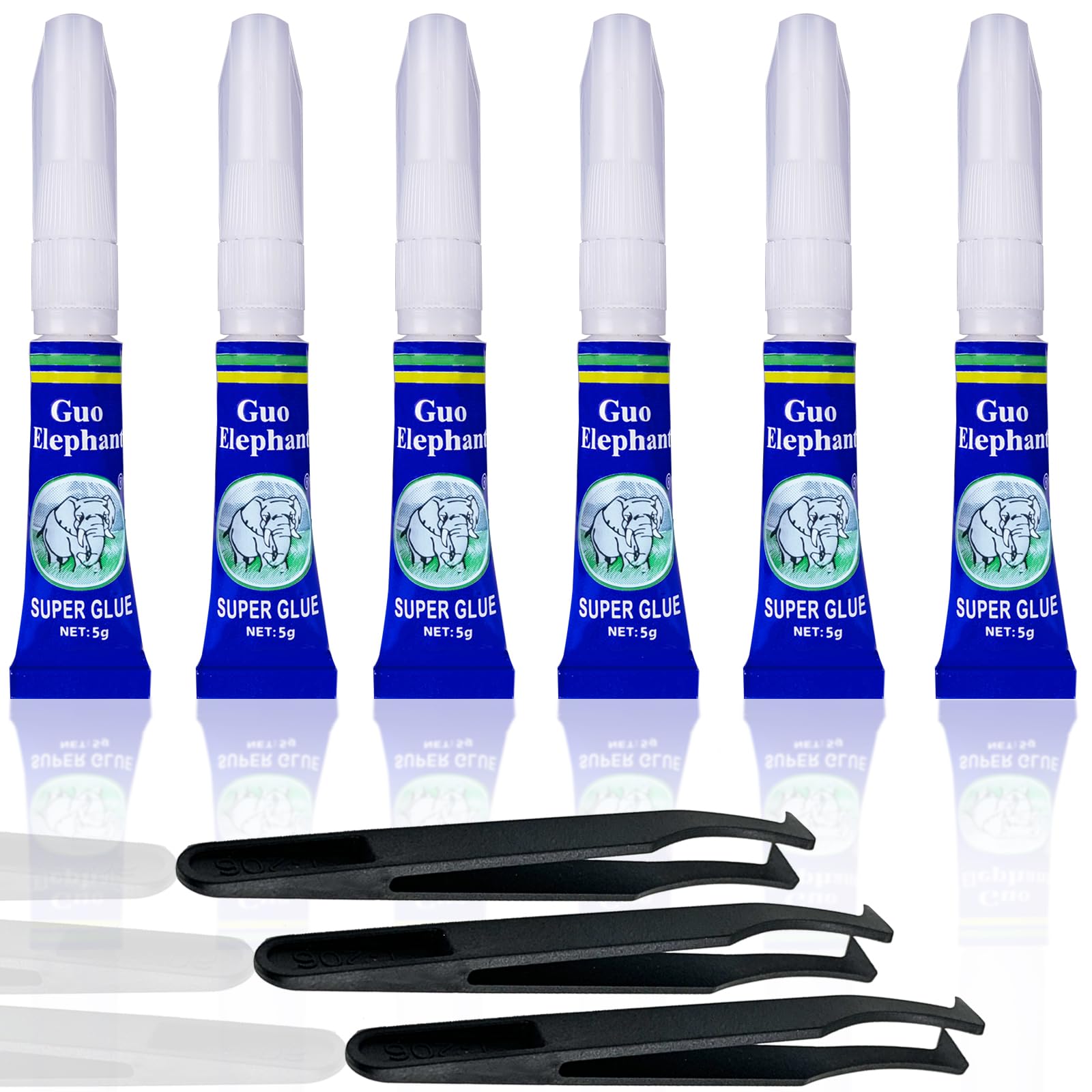 Aquarium Glue,6Pcs Instant Coral Glue,Aquascaping Quick Drying Aquarium adhesives for Water Plants and Coral,Stone,Moss,Wood