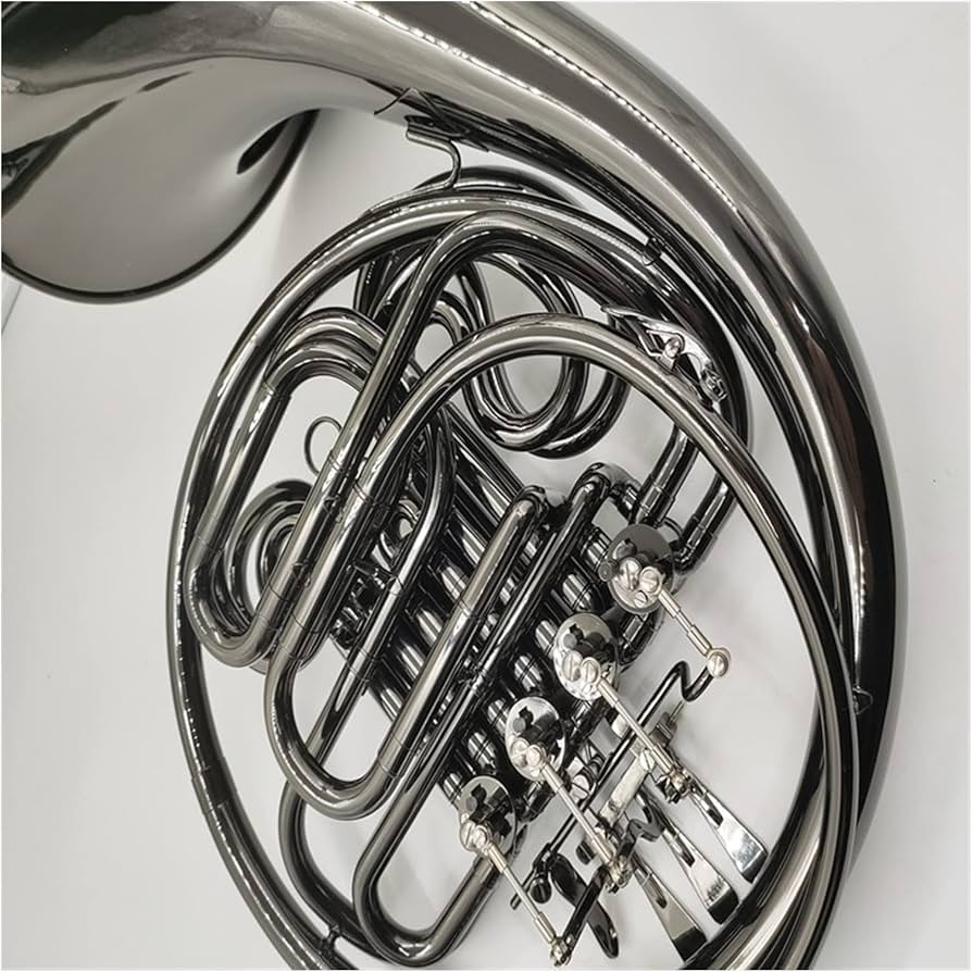 Amazon.co.jp: BフラットからFへの二重列の統合されたフレンチホーンの