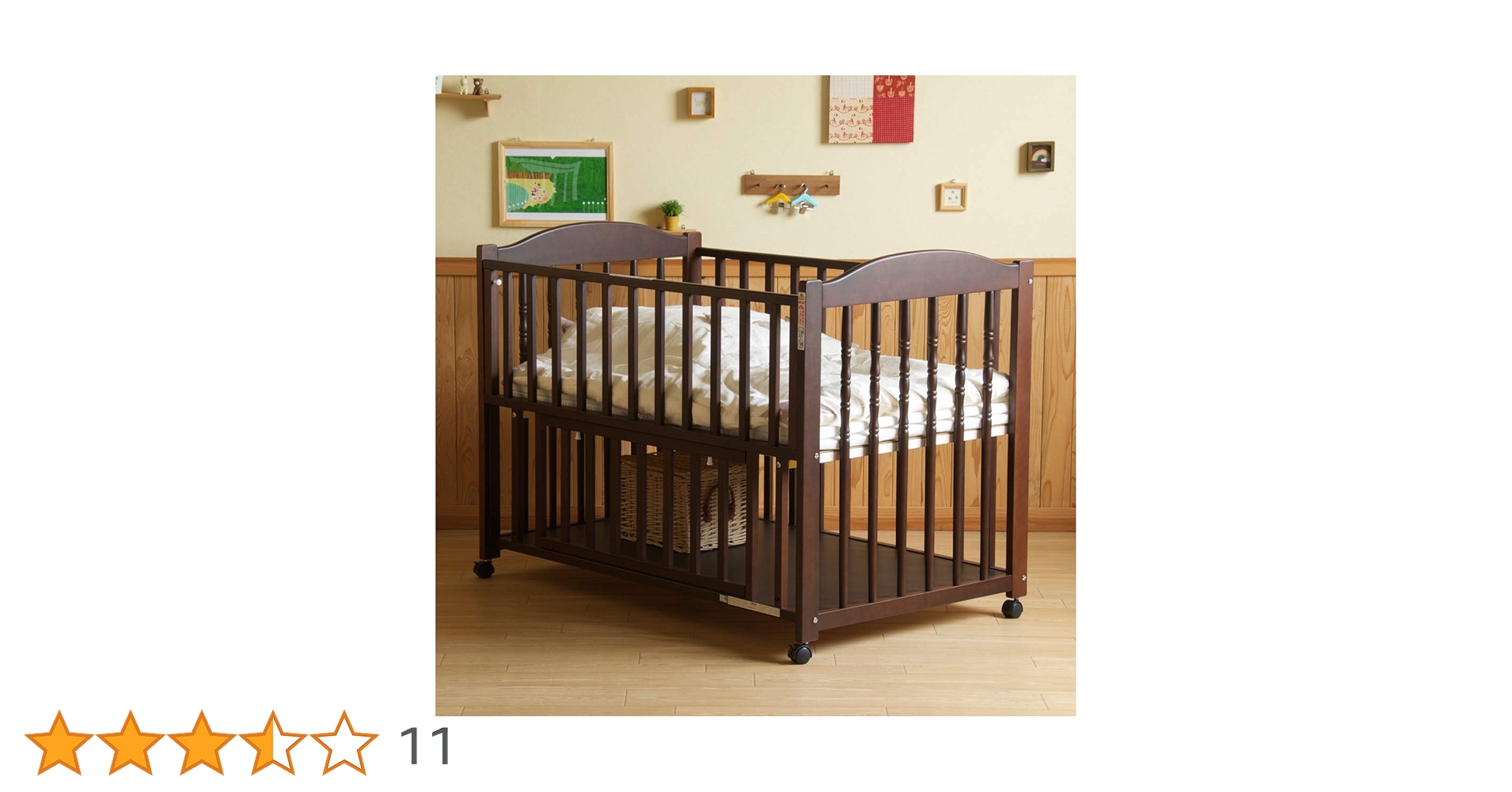 Amazon.co.jp: 日本製 「ベビーベッド エリーゼ」 ベビーベット ベビー