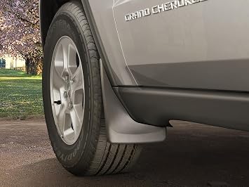 WeatherTech Custom No Drill Splash Guard MudFlaps for Dodge Ram Truck 1500, Ram 1500, Front & Rear Set (110092-120185), Black