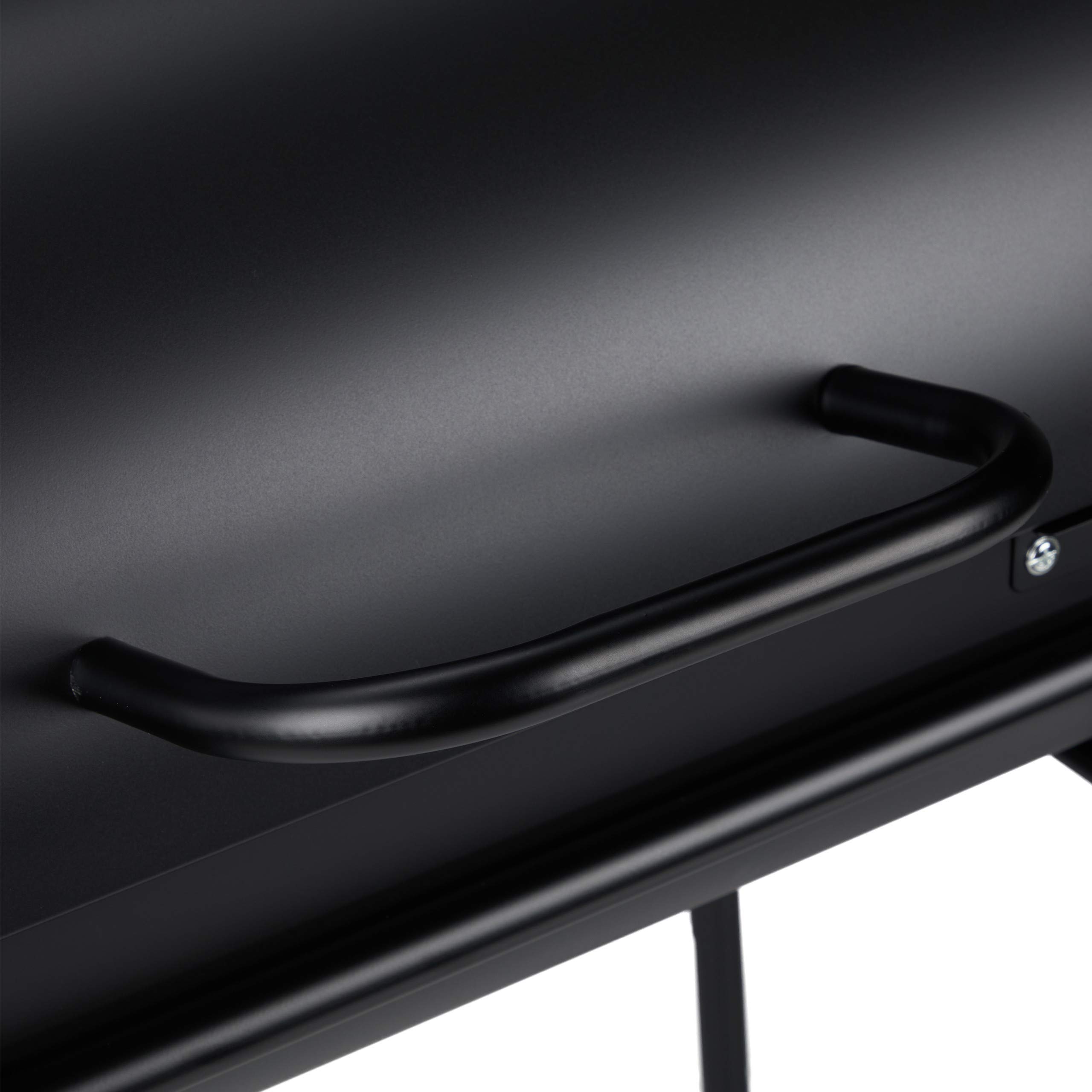 Relaxdays Griglia Portatile XXL, Instant Barbecue con Coperchio, Aerazione Regolabile, Stabile,HLP 96,5x103x64,5 cm,Nero