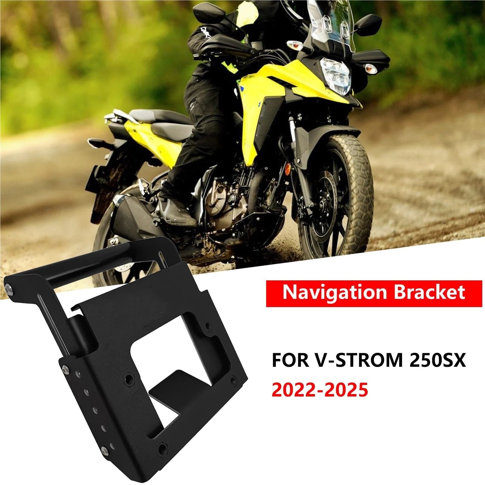 Uchwyt na telefon Akcesoria motocyklowe, podnośnik szyby przedniej, uchwyt nawigacyjny GPS, Do do V-STROM 250SX 250 SX 2022 2023 2024 2025 Uchwyt GPS