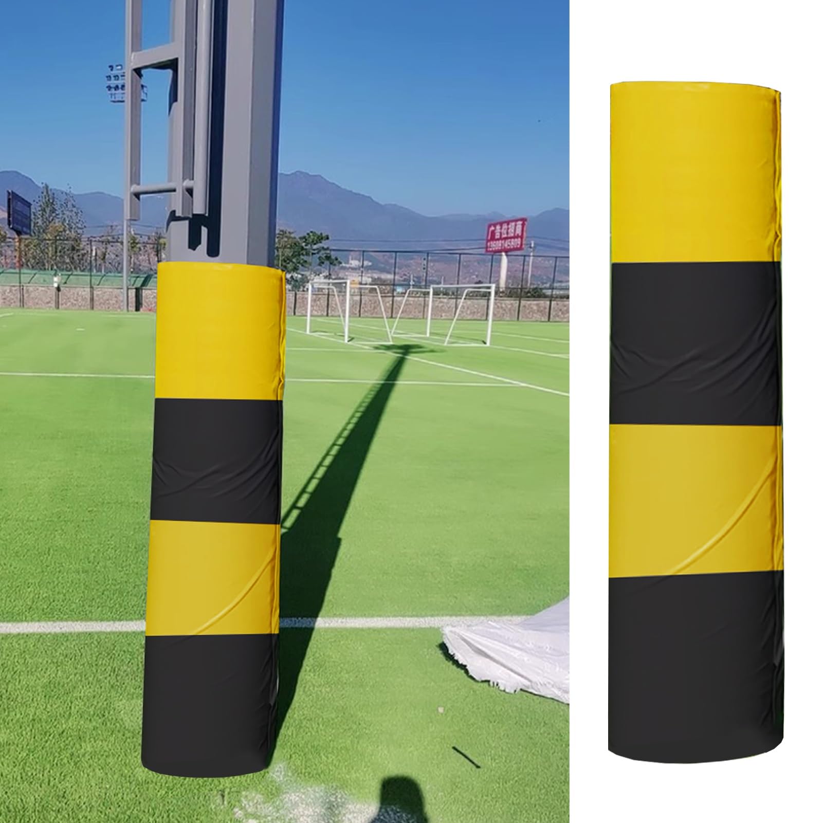 Rembourrage sécurité bâtons basket-ball plein air coussin poteau rond