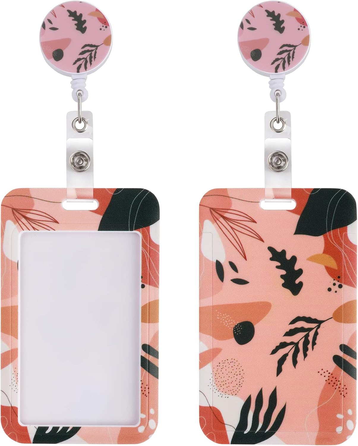 cobee Cute Badge Holders with Retractable Badge Reel Clip