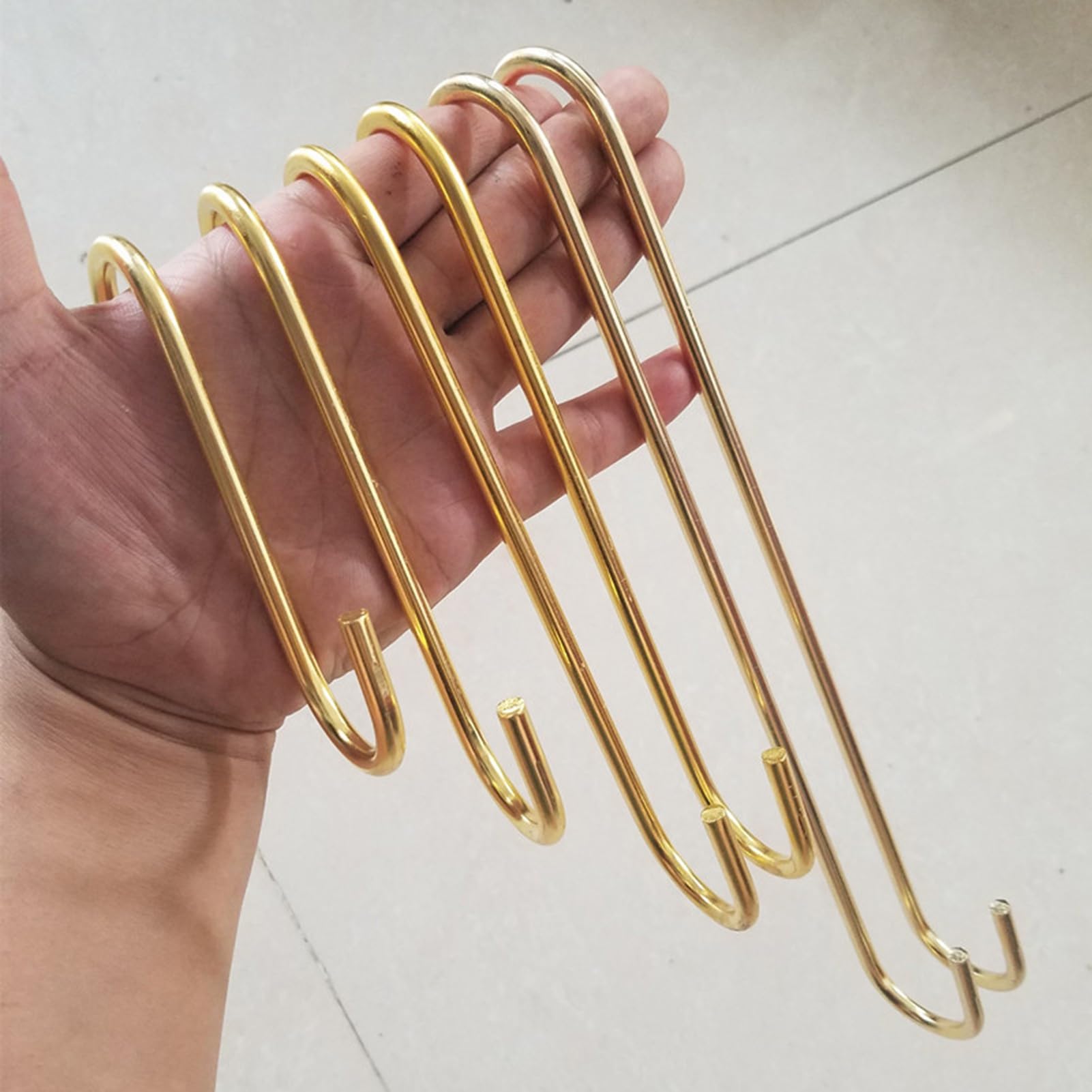 8 Stück S-Förmige Haken Aus Metall, Robuste Kleiderbügelhaken, S-Förmige Kleiderbügelhaken Für Küche, Schlafzimmer Und Büro
