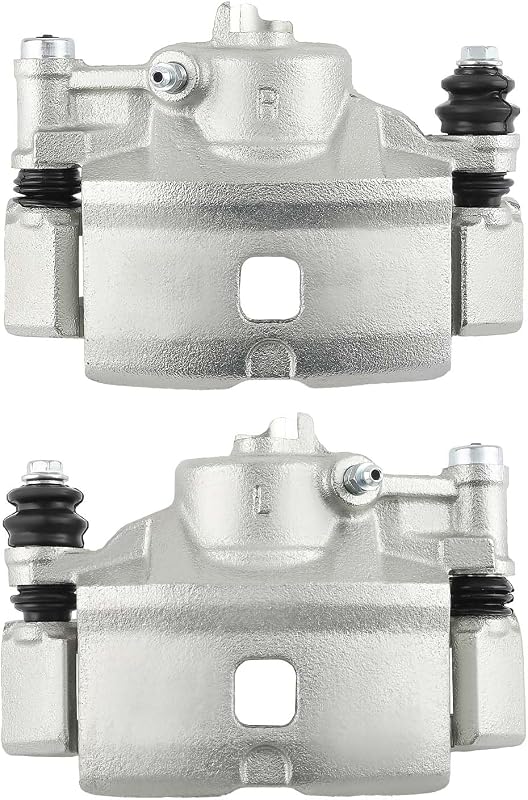 Conjunto de pinças de freio dianteiras maXpeedingrods com suporte para Honda Civic, del Sol e CRX – 2 unidades