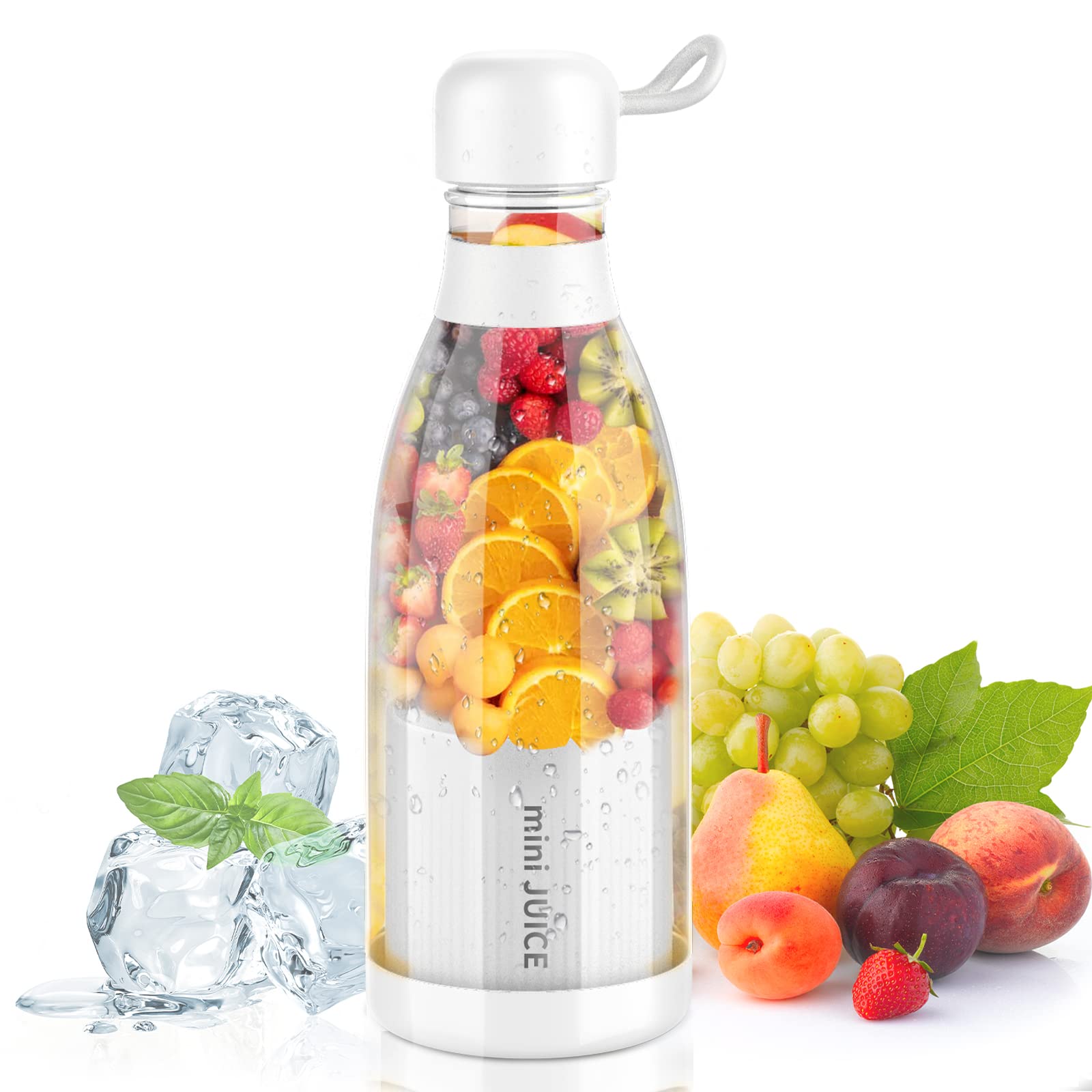 Personal Blender, Cheweetty Personal Size Blender for Shakes and Smoothies, Electric Fresh Juice Blender Cup, 10Oz Portabl...