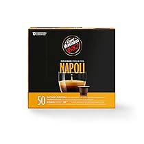 Caffè Vergnano 1882 – 50 Capsule – Caffè Compostabili e Compatibili con Nespresso, Napoli – Pack da 50 capsule