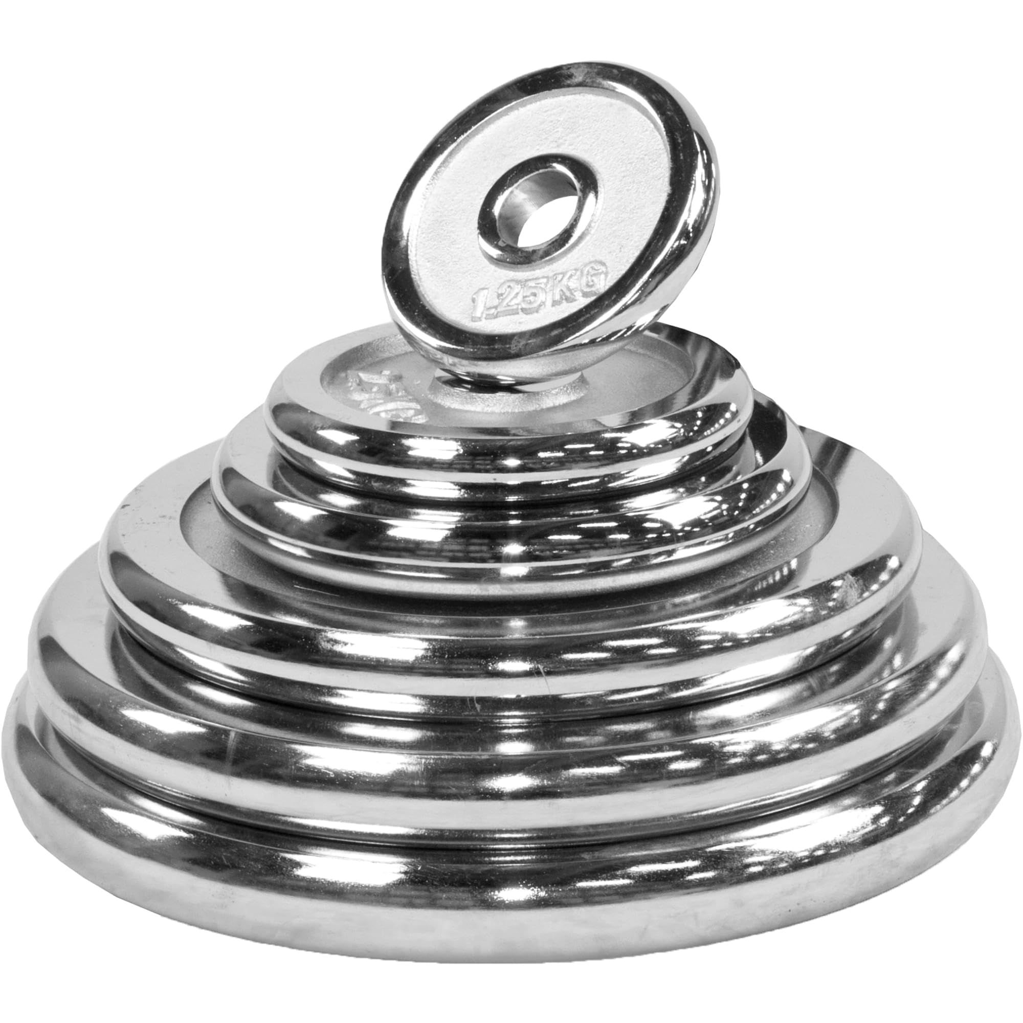 GORILLA SPORTS® Kurzhantelset 30 kg, 2er Set, 30 mm, Chrom, Griff gerändelt | Mit 4 Sternverschlüssen, 4 x 1,25 kg und 8 x 2,5 kg Hantelscheiben; rutschfest, Kurzhanteln, Hanteln, Hantelset, Hantel