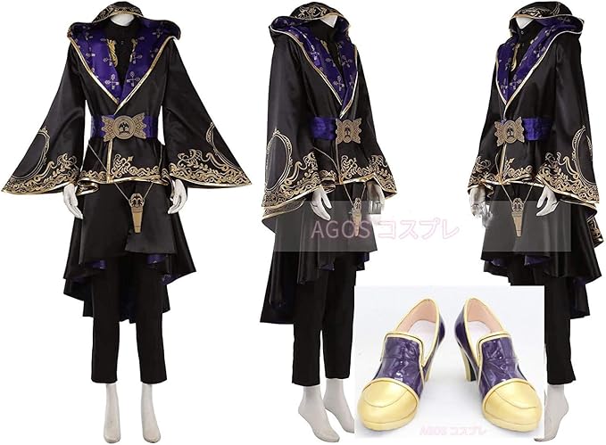 安心の日本製 ディズニー ツイステッドワンダーランド Disney Twisted Wonderland ツイステ 式典服 全員 コスプレ衣装 小道具 靴付き 代引不可