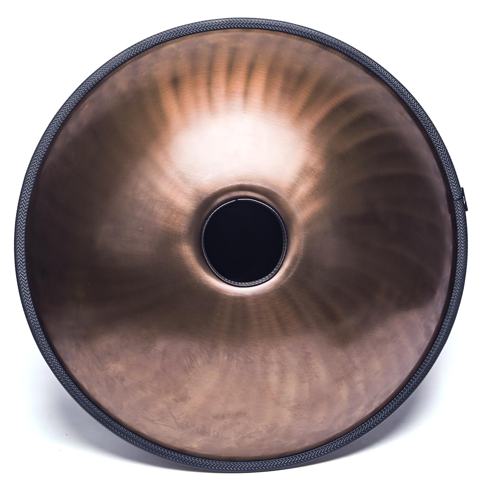 Tambour à main avancé en acier embre, 10 notes avec sac, 55,9 cm 440 Hz kurd mineur, support de batterie télescopique, dôme en cuivre