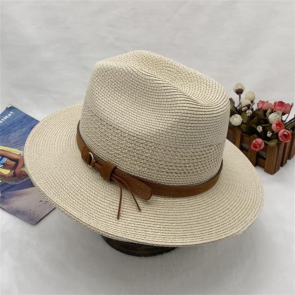 Men's Top Hat Panama Sun Shading Beach Women's Jazz