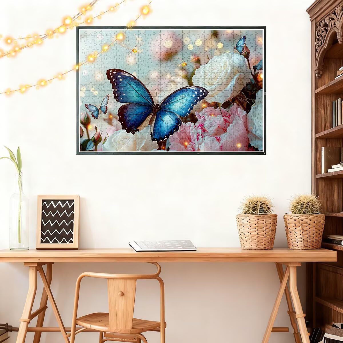 Puzzle 6000 Piezas Adultos Mariposa Puzzle para Adultos Flor Rompecabezas Juguetes Educativos Regalos Originales para Mujer Rompecabezas Entretenimiento Creativo Divertido Familia Juego 179x105cm G-50