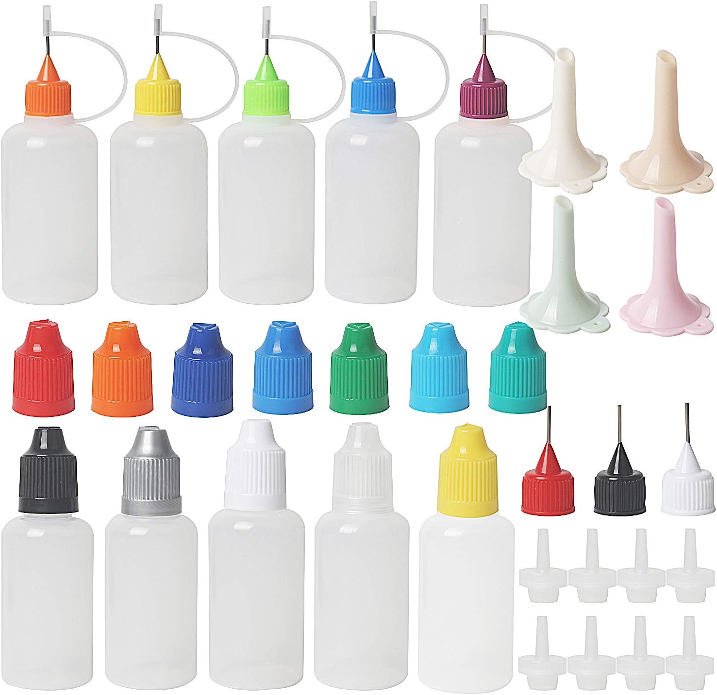 IMISNO Precision Tip Applicator Bottles 30ml Needle Tip