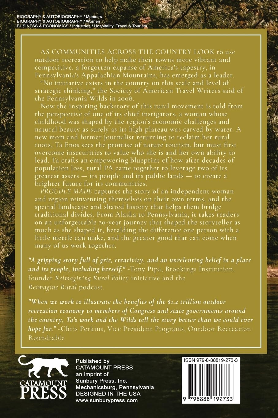 Proudly Made: A Story of Reinvention in the Big Woods and Small Towns of the Pennsylvania Wilds      Paperback – June 3, 2025