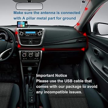 DAB Adaptor for Car Radio with 2.8 Inch LCD Display Portable DAB+ Digital