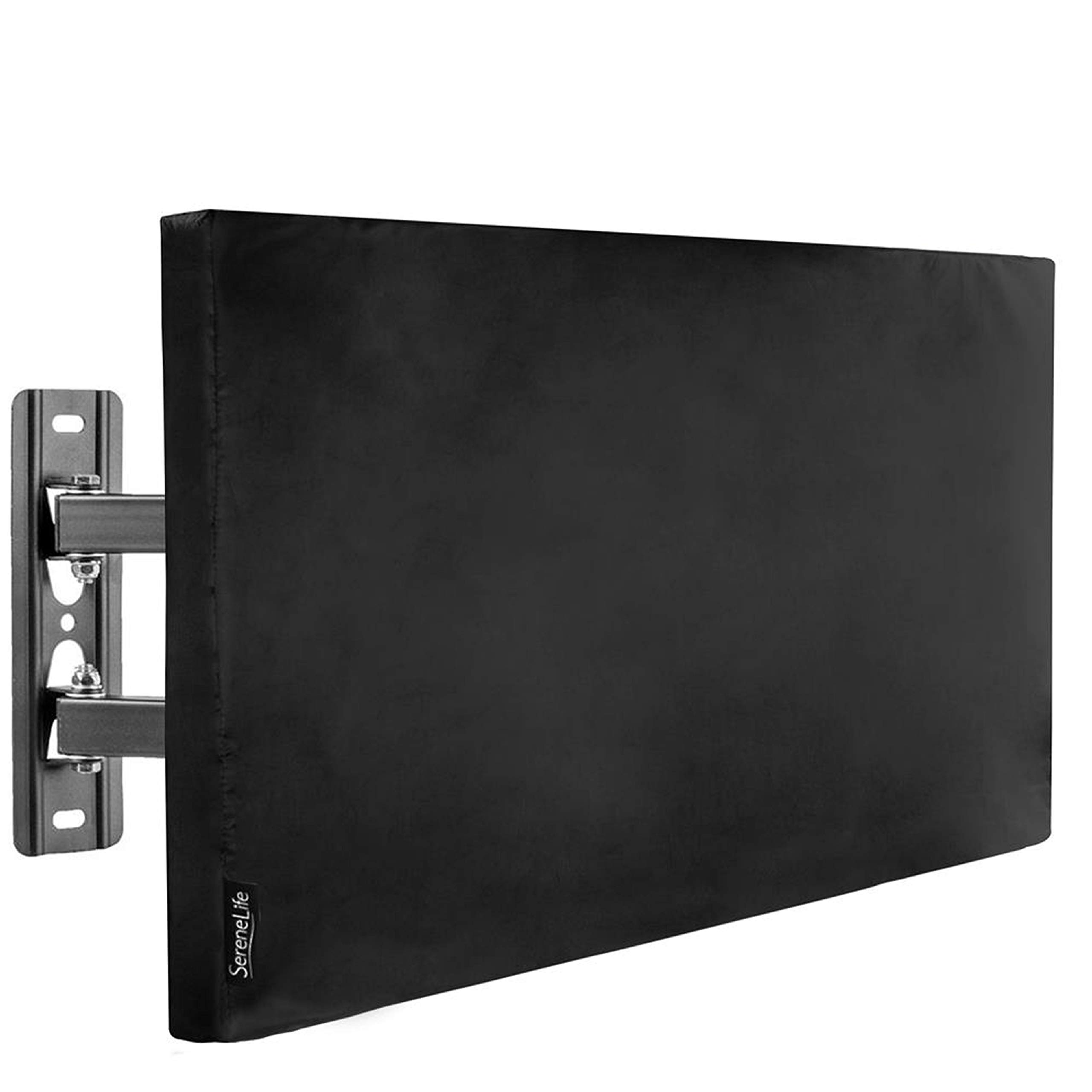 Copertura completa per TV per interni ed esterni, resistente alle intemperie e alla polvere, resistente ai raggi UV, copertura a 360° con copertura inferiore