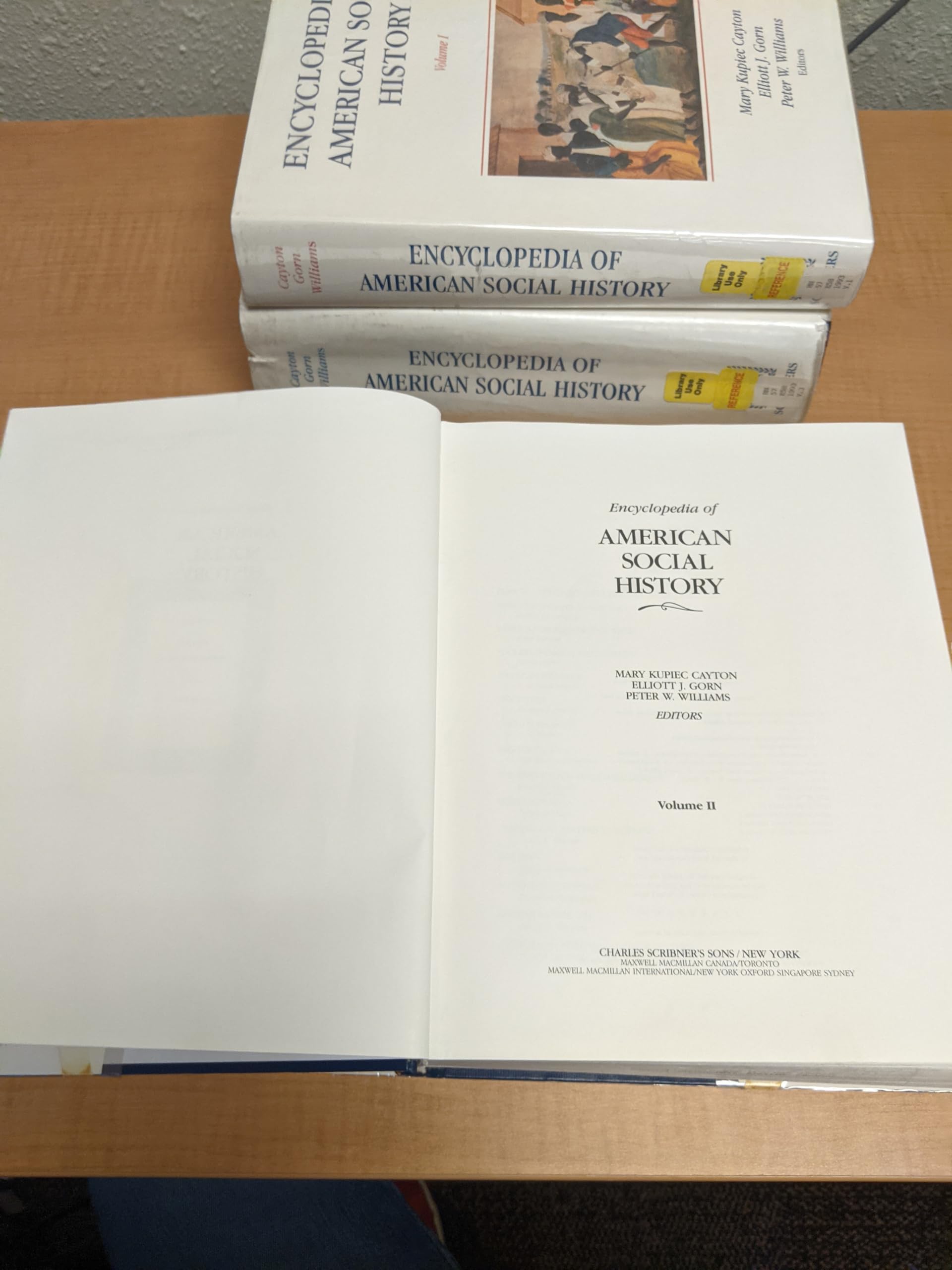 Encyclopaedia of American Social History