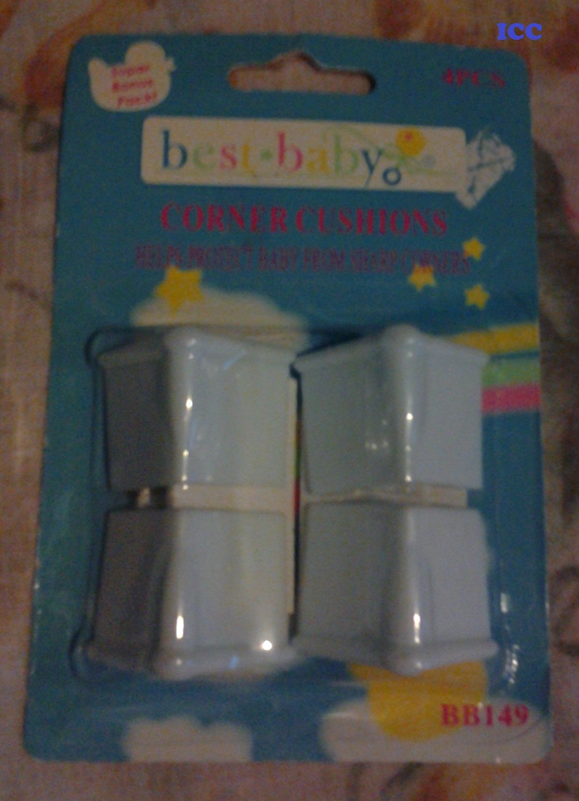 4PC Baby Proofing Corner Protectors Child Safety Table Edge Guards Bump Cushion