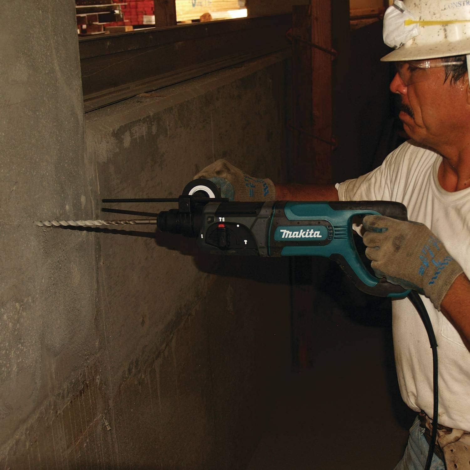 Makita HR2475 1" Rotary Hammer, accepts SDS-PLUS bits (D-handle) (Renewed)