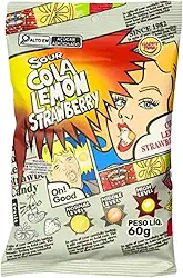 Bala Mais Azeda do Mundo Sour Cola 16g | Importada do Japão | O Desafio Ácido Extremo para Pegadinhas